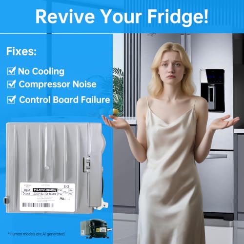 W10233421 WPW10233421 Refrigerator Inverter Control Board Compatible With Whirlpool Kenmore Maytag Refrigerator Models Replaces W10246215 519306090 PD00025063 1548278 AP4429913 PS2360783 EAP2360783 by Flysoar - Image 2