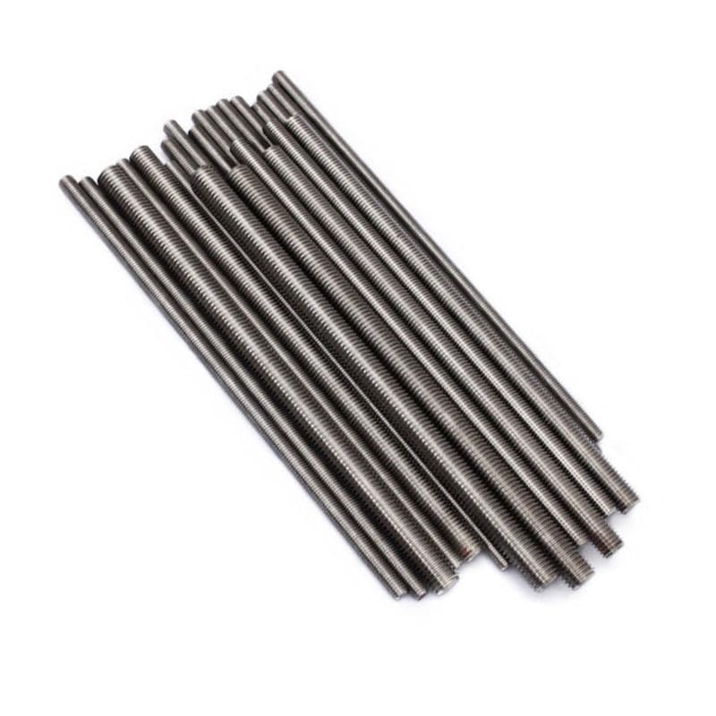 Threaded Rods 1pcs Full Threaded Bar 304 Stainles Steel Fully Metric Thread Rod Screw Bolt Stud(M12x250mm 1pcs)