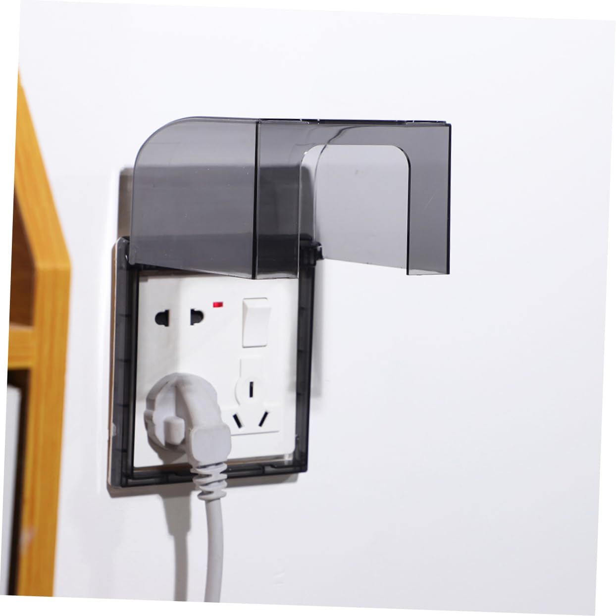 12pezzi Copripresa Esterno Protezione Elettrica Per Ambienti Esterni Facile Installazione Versatile Per Casa e Ufficio