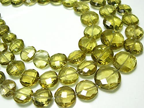 Quartz Whisky briolettes facettées sur fil pour fabriquer un collier d'automne élégant