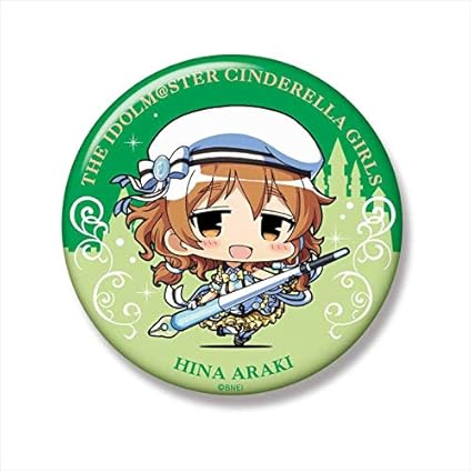 Amazon ミニッチュ アイドルマスター シンデレラガールズ 荒木比奈 こころペイント Ver ビッグ缶バッジ アニメ 萌えグッズ 通販