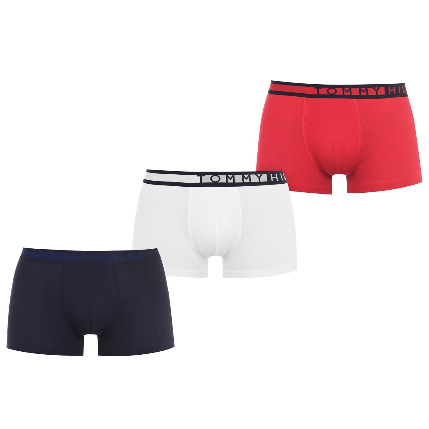 Tommy Hilfiger Boxer Uomo, 3 Pezzi, Multicolore, M-image