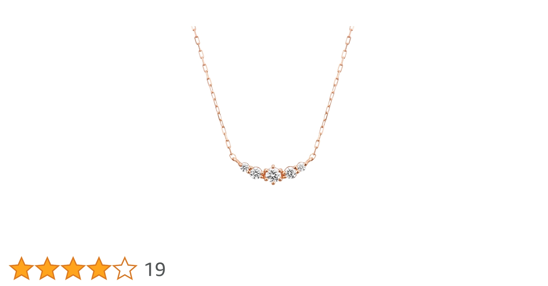 アンアン4°c ヨンドシー　ネックレス　k10 2個 ヨンドシー 4℃ K10ピンクゴールド ネックレス （ピンクゴールド
