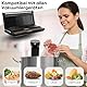 ProfiCook® Vakuumierbeutel | Vakuumierfolie für alle Marken | 2 Rollen à 28cm x 6m | Vakuumbeutel Lebensmittel | stark & reißfest | Vakumierergerät Beutel für Sous-Vide | 100% dicht | kochfest