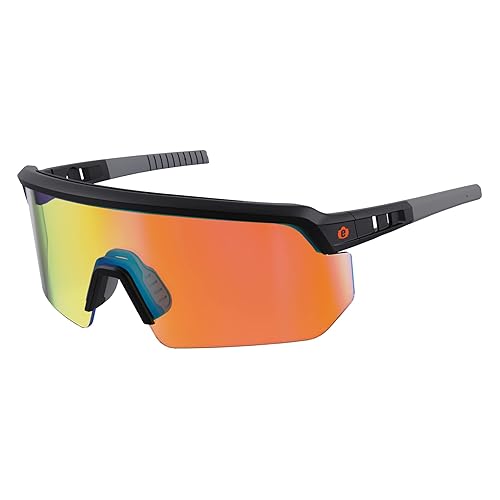Miniatura 8 de Ergodyne Skullerz AEGIR - Lentes de sol de seguridad, lentes espejados, ANSI z87.1
