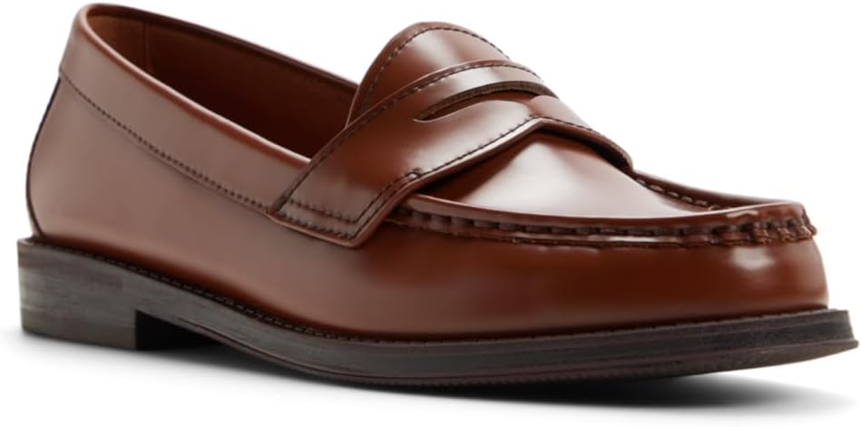 G.H. Bass & Co. Womens Mabel Leather Penny Loafer