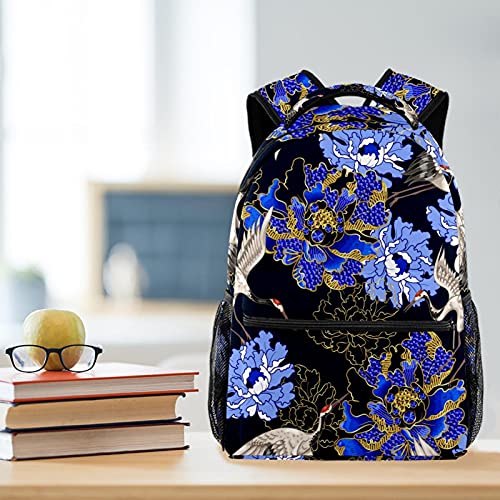 Excellent sac à dos d'école imprimé perroquets roses durable - 6