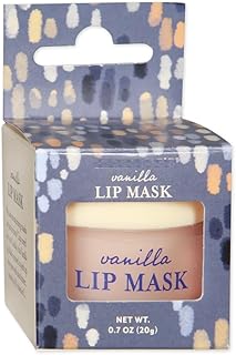 Mascarilla labial de vainilla, labios secos h...