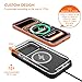 Wireless Car Charger Pad, Fast Car Wireless Chargers Charging pad Non Slip Car Wireless Phone Charger for iPhone 17/16/15/14/13/12 Pro, SE3/SE2/XS/X/XR/8, 30cm Cable