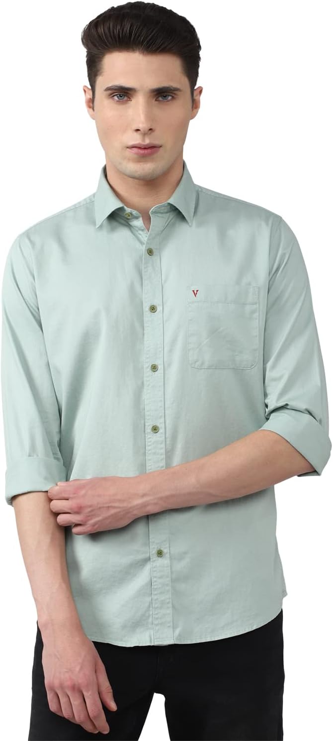 Solid Casual Shirt for Men| Premium Cotton| Full Sleeves| Regular Fit |Breathable Fabric |