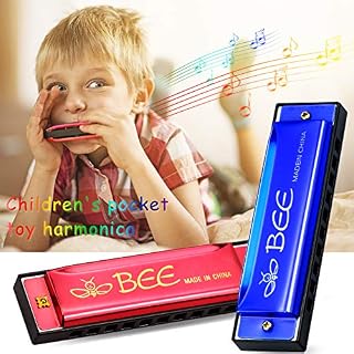 Winfred 2 Pcs Harmonica Enfant, 10 cm Harmonica Diatonique Standard avec 10 Trous pour Débutants,Enfants, Étudiants… - Les Beatles, Paul McCartney, John Lennon, RIngo Starr, George Harrison Winfred 2 Pcs Harmonica Enfant, 10 cm Harmonica Diatonique Standard avec 10 Trous pour Débutants,Enfants, Étudiants… – Image 3