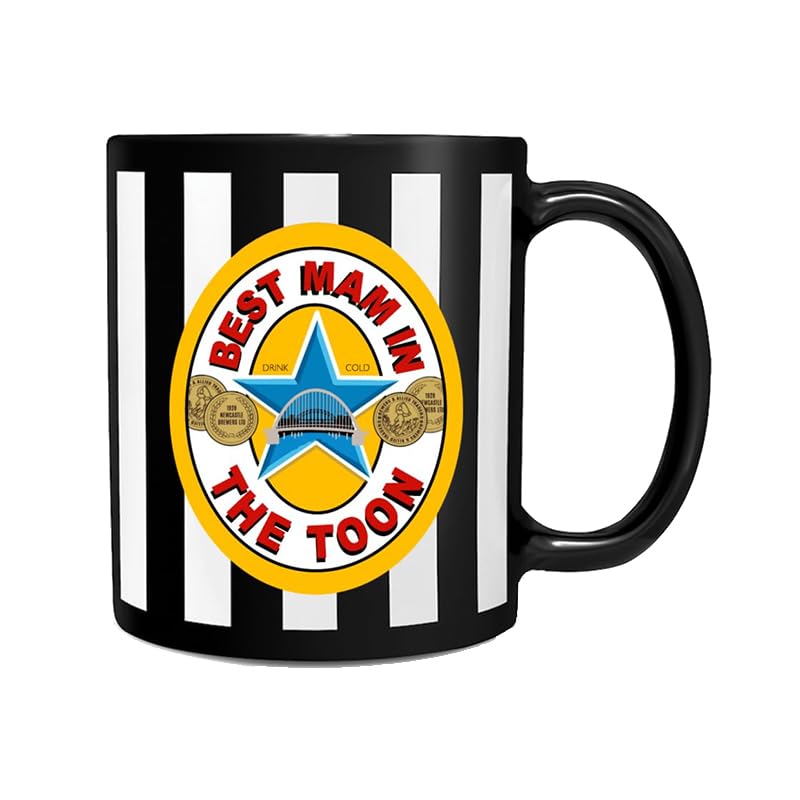 NOT JUST A PRINT Best Dad in The Toon Mug - Newcastle Brown Ale Design Cup for Him or Her | Fatherβs Day Gift Best Pal Sister Brother Friend Son NUFC Fan (Best Mam)