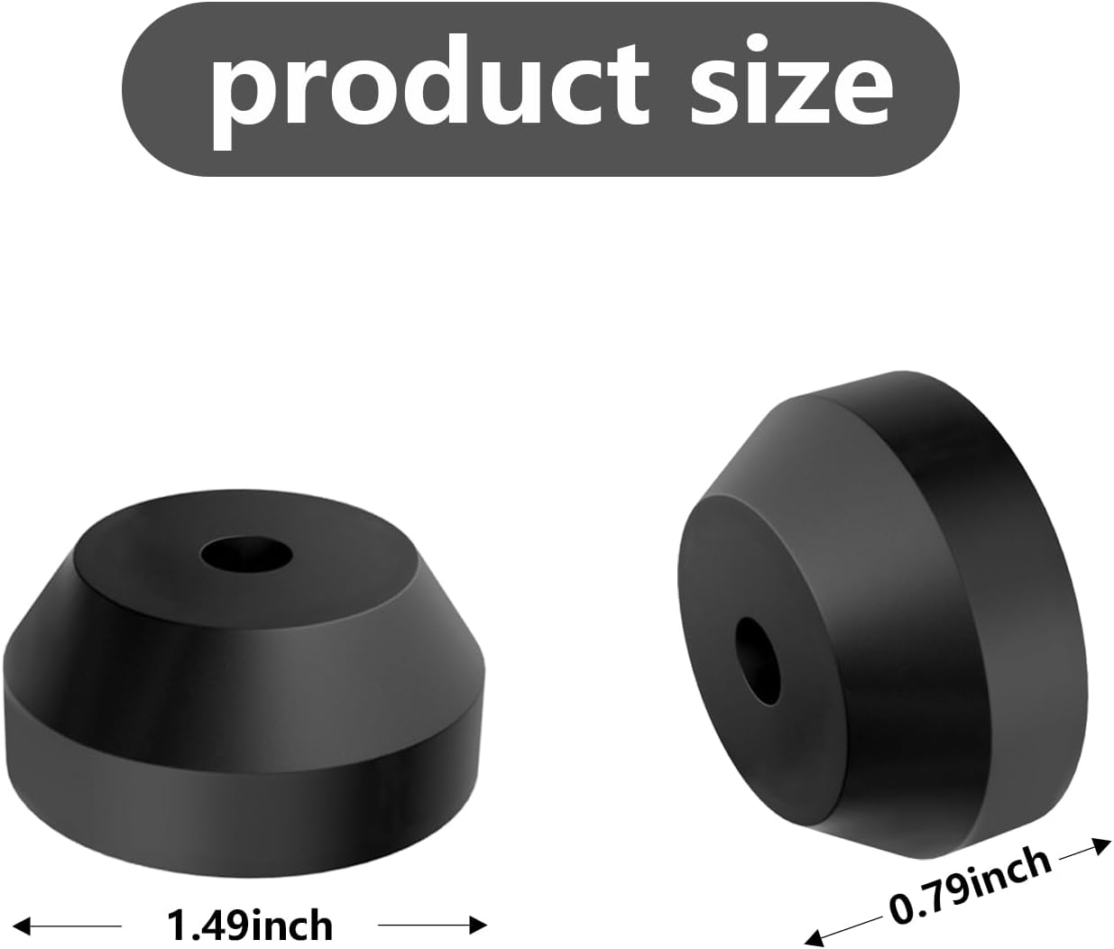 45 Record Adapter for Turntable 45 RPM Record Player for 7 Inch Vinyl Record Players Turntables Accessories Solid Aluminum Dome image 2