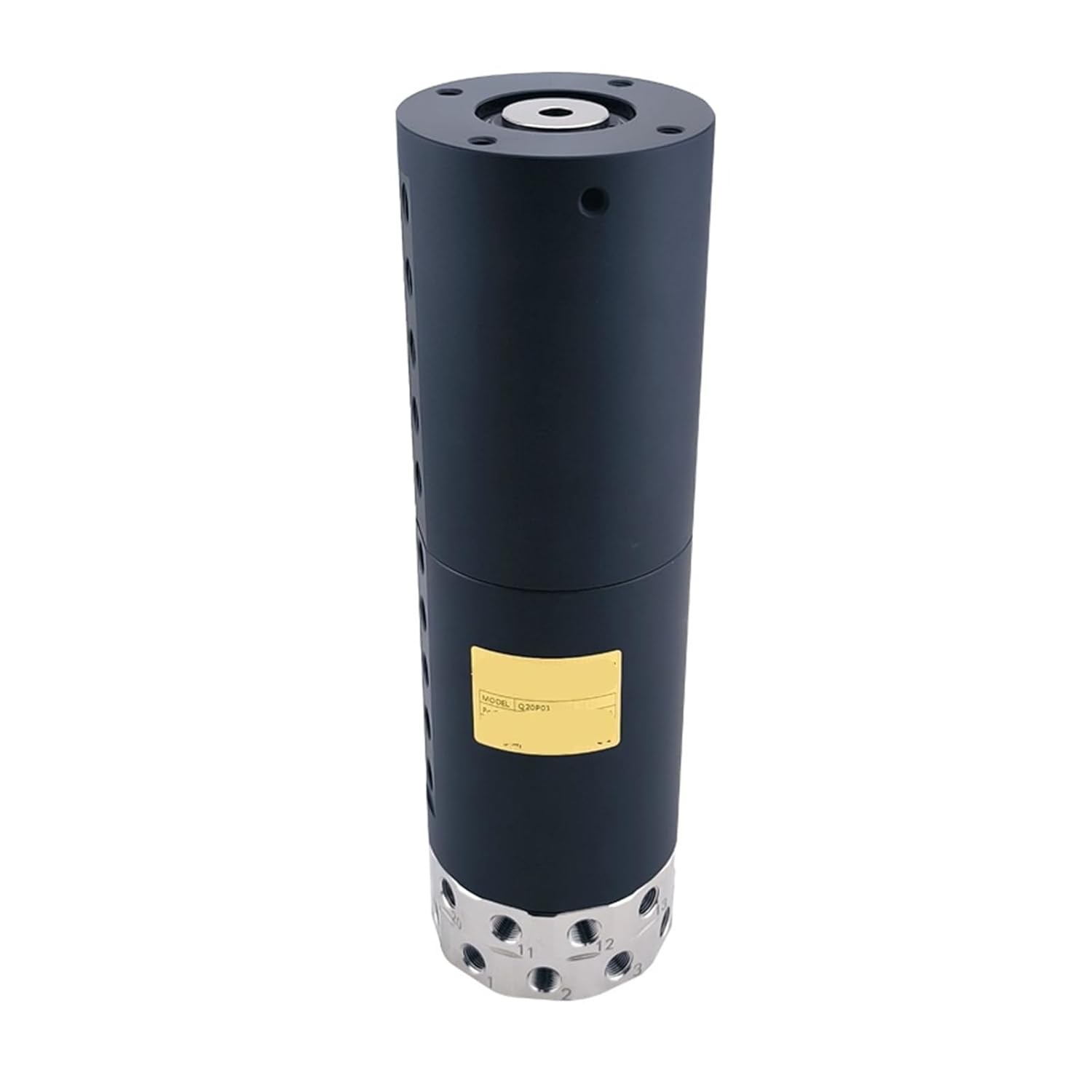 Q20P01 20 in Out Rotary Gas Slip Ring Channel Path Multi-Channel Pneumatic Joint