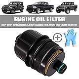 Oil filter for EcoDiesel 3.0L V6 Vehicles Jeep 2020-2021 Wrangler JL, 2021 Gladiator | Ram 2020-2021...