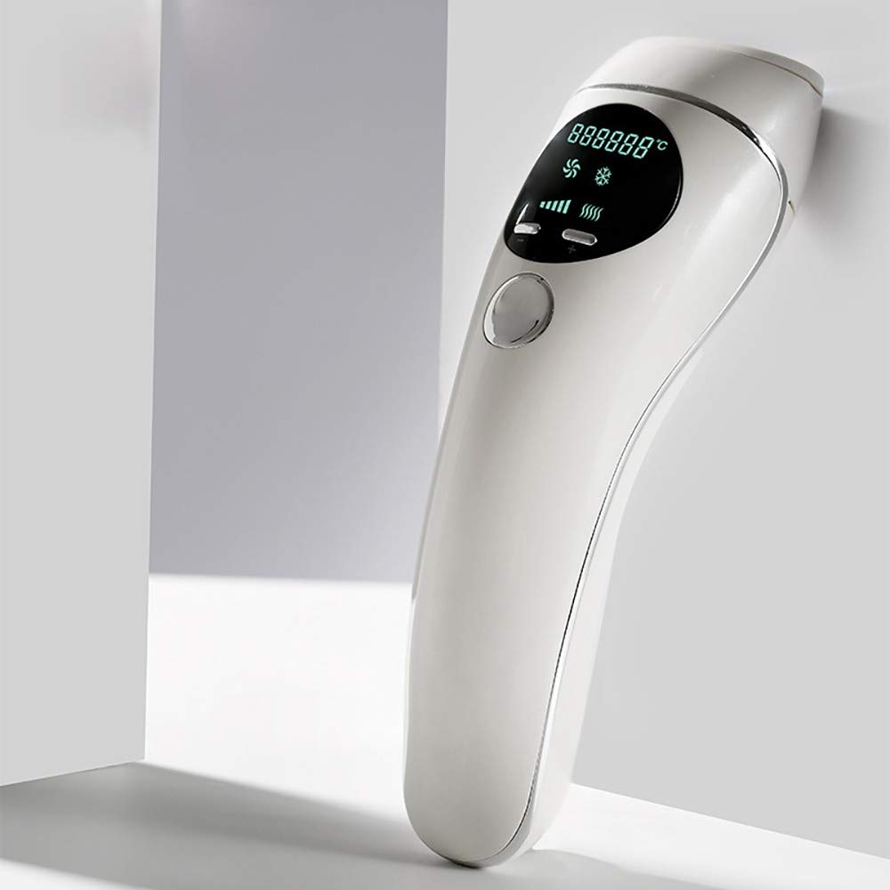 Essential Dispositivo di Epilazione a Luce Pulsata, 5 Livelli di Energia Luminosa Bikini Corpo Viso Ascelle Epilazione Dispositivo Sistema Uomini Donne Uso Domestico, Impermeabile