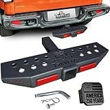 America 250 Edition 3-in-1 Hitch Step, Anti-Slip, X-Large Stepping Surface for Secure...