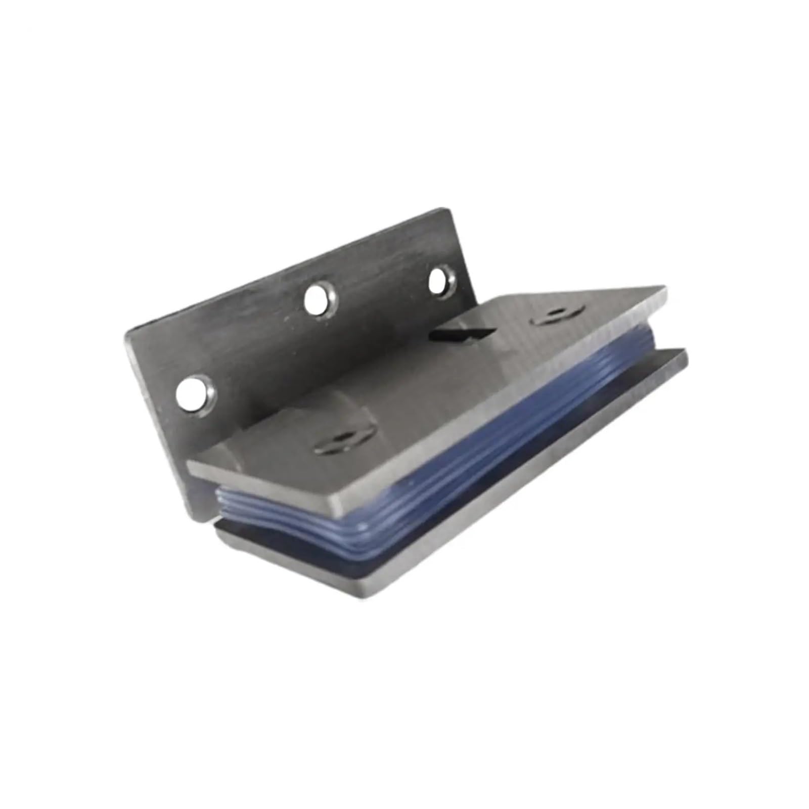 Charnière de porte de douche en verre clip 90 degrés accessoire fixation vitre 10mm