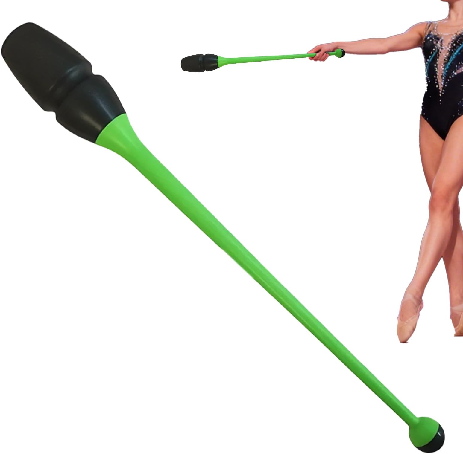 Rhythmic Gymnastics Tools | Non-Slip Rubber - For Rhythmic Gymnastics Practice | For Beginners, Students, Gymnasts, Girls, Trainers, Practice, Competition, Home, School