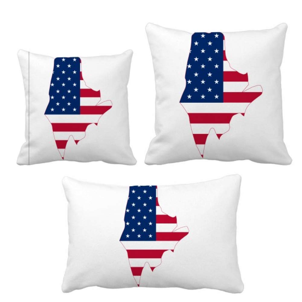 Housse de coussin drapeau des États-Unis pour raviver un canapé terne facilement