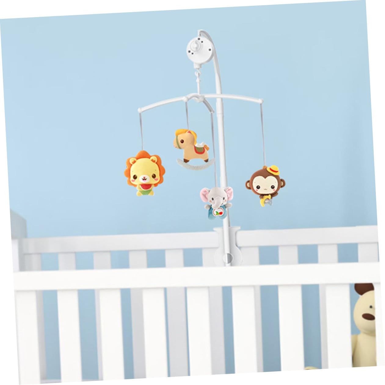 BESPORTBLE Supporto Per Campanello Lettino Braccio Mobile Per Culla e Giocattoli Per Culla Materiale Per Ragazzo Ragazza Ragazza Come Regalo Per Shower o Compleanno
