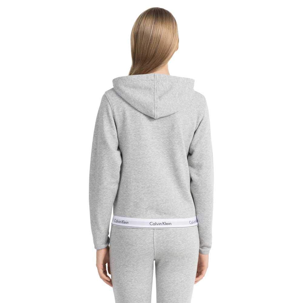 Calvin Klein Damen Top Hoodie Full Zip Kapuzenpullover (1er Pack)