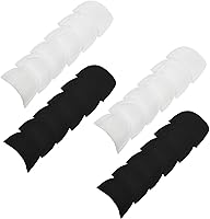 Vista 5 de 4 pares de almohadillas de hombro para costura, almohadillas de espuma de 1/2 pulgadas