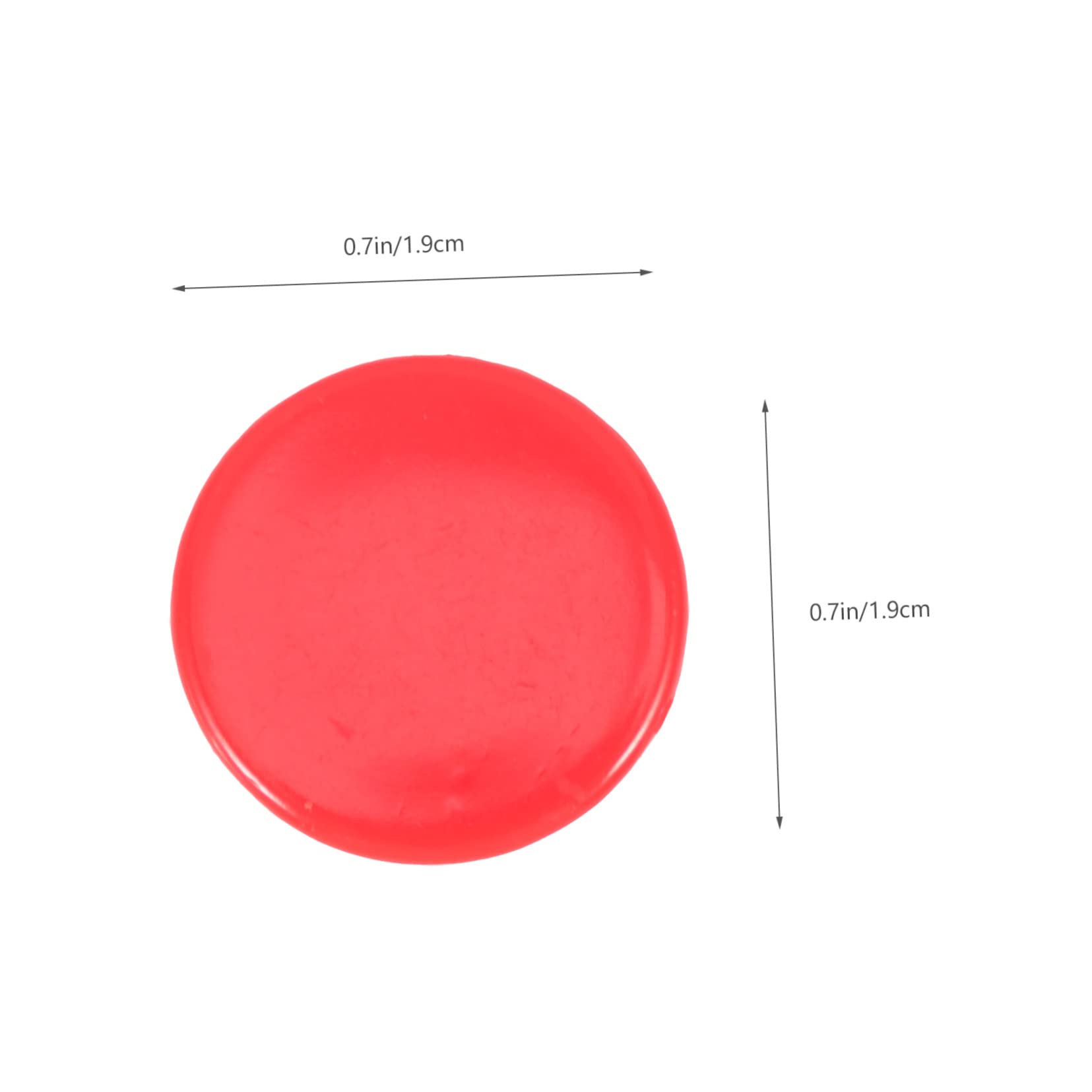 BESPORTBLE 100pcs Bingo Counting Chips Game Markers for Smooth Surface Counting Pieces for Math Learning and Grouping Activities