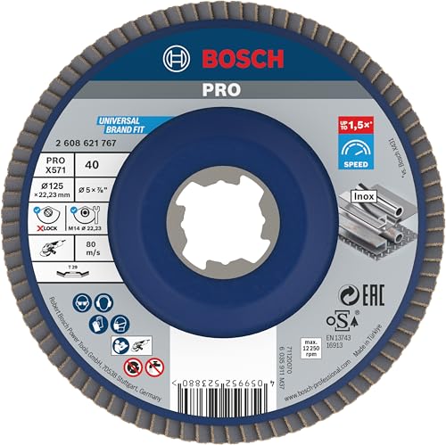 Bosch 2608621767 - X-Lock Lam.X571 B.Metal:125Mm C.Plás.G40