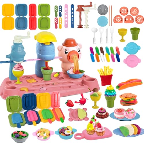 Jonrryin Juego De Plastilina Para Niños, 3 In 1 Herramientas Plastilina, 47 Piezas Moldes Plastilina Accesorios Plastilina, Regalo Niño Niña J Jonrryin Juego De Plastilina Para Niños, 3 In 1 Herramientas Plastilina, 47 Piezas Moldes Plastilina Accesorios Plastilina, Regalo Niño Niña J