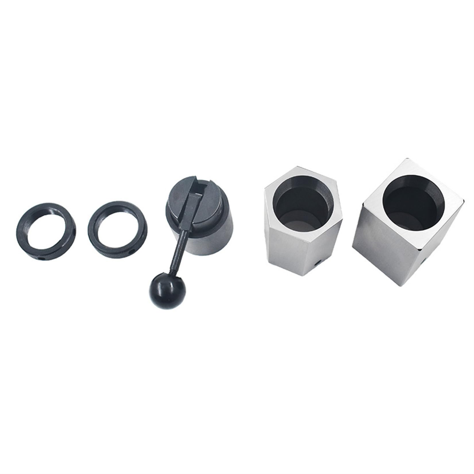 5C Collet Set Hex 5C-CB, Square Collets and Closer for Milling Machine