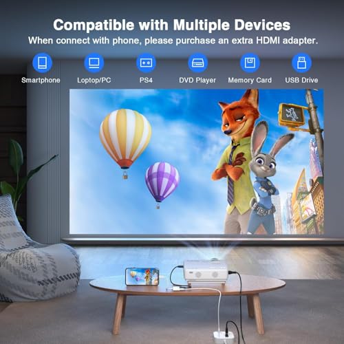 AuKing AuKing Projector M8-F の商品画像 4