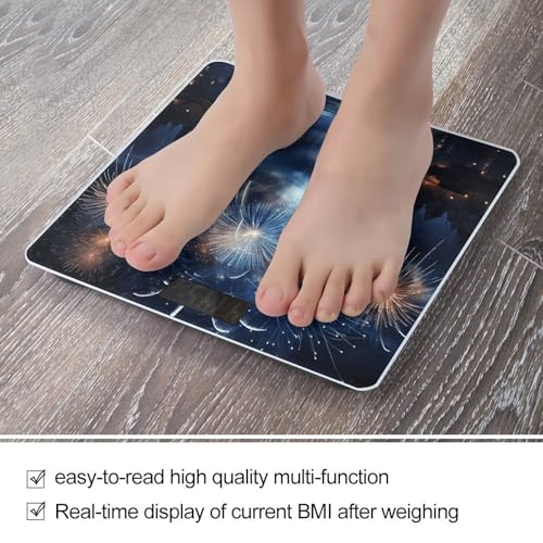 Báscula digital de baño FekiLoot con pantalla LCD miniatura 5