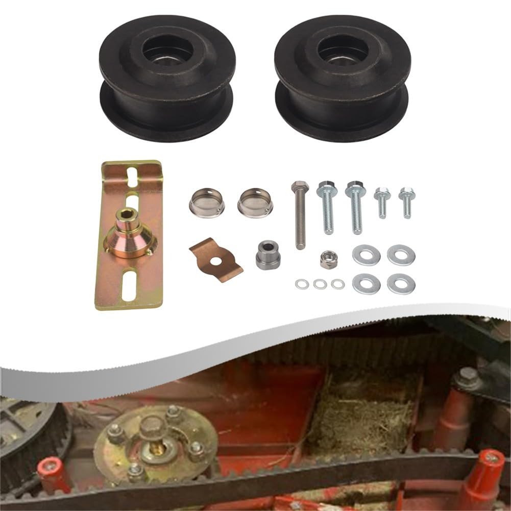Kit de poleas y tensores para cortacésped Toro reemplaza 126-7890 126-5880 126-0316 131-4506 131-4509 120-5236 juego de piezas de cubierta de metal