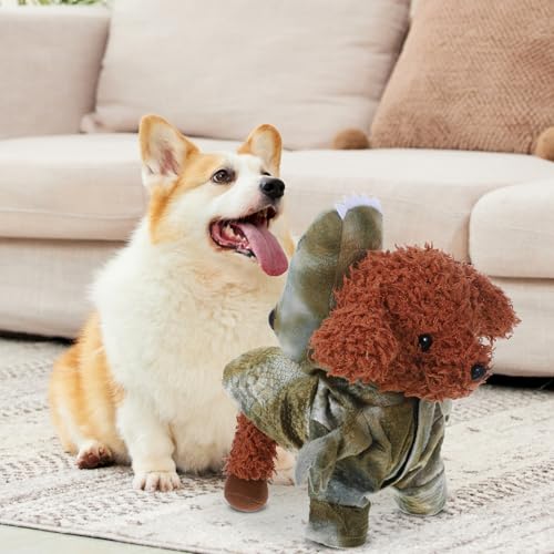 Disfraz de Dinosaurio para Perros YARNOW Plush Talla 38 cm miniatura 7