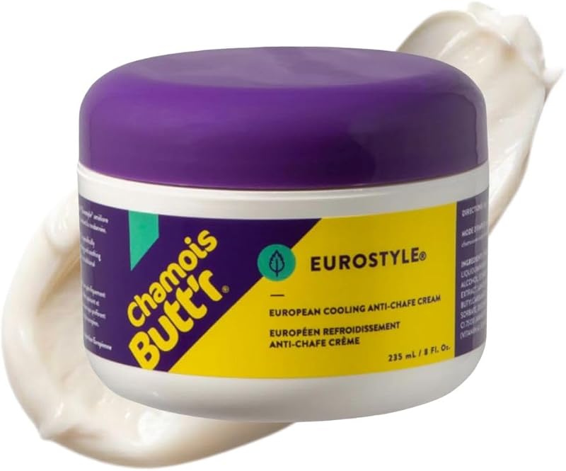 Chamois Butt'r Eurostyle Creme lubrificante para ciclismo, pote com aproximadamente 227 g