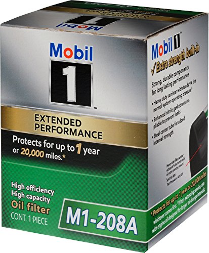 Mobil 1 M1-208A Extended Performance Oil Filter, 1 Pack #TOP2