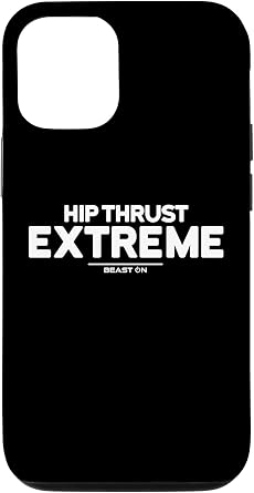 iPhone 15 Hip Thrust Extreme Fitness Women Bodybuilding Gym Training Case