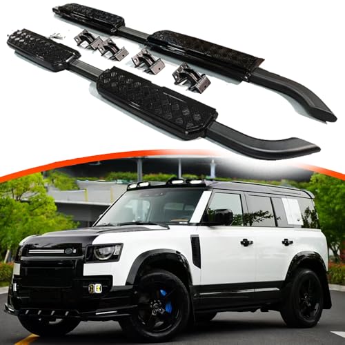 Marchepieds latéraux Defender 130 kit de fixation sans perçage pour un accès facile au toit