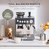 Breville Barista Sense Espresso Machine | Bean to Cup Coffee Maker with Integrated Coffee Grinder & Milk Frother | TempSense Steam Wand | 15 Bar Italian Pump | Black [VCF187] - Image 7