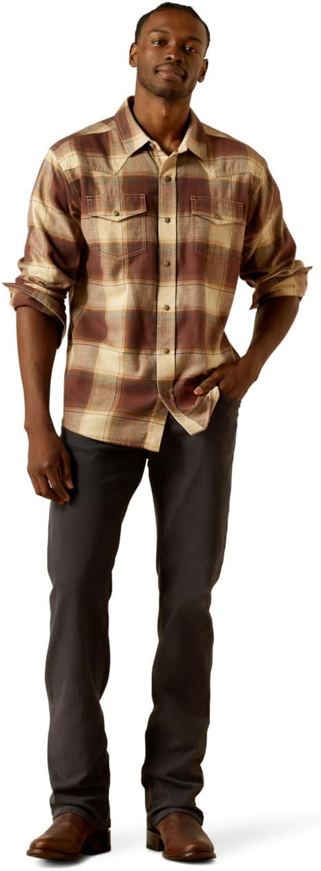 ARIAT Men's Hudson Retro Fit Shirt - Image 3