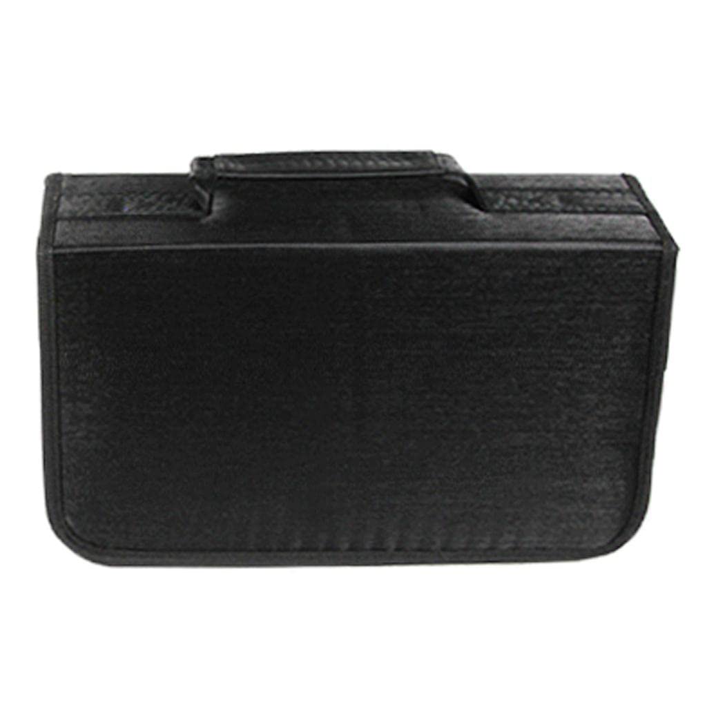 CD DVD Case Holder Organizer Game Disc Wallet Holder DVD Storage Bag Black-picture-39