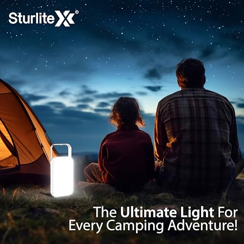 Image of Sturlite Dion 61W Multifunctional LED Lantern & Power Bank| 7200mAh Rechargeable Big Li-ion Battery| 10 Hrs Long Battery Back Up| 3 Modes Lighting LED Lamp with Type- B Charging Cable - (Pack of 1)