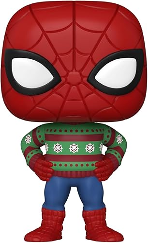 Miniatura 2 de Funko Pop! Marvel Holiday - Spider-Man - (SWTR) - Marvel Comics - Figura de vinilo coleccionable - Idea de regalo - Producto oficial - para niños y