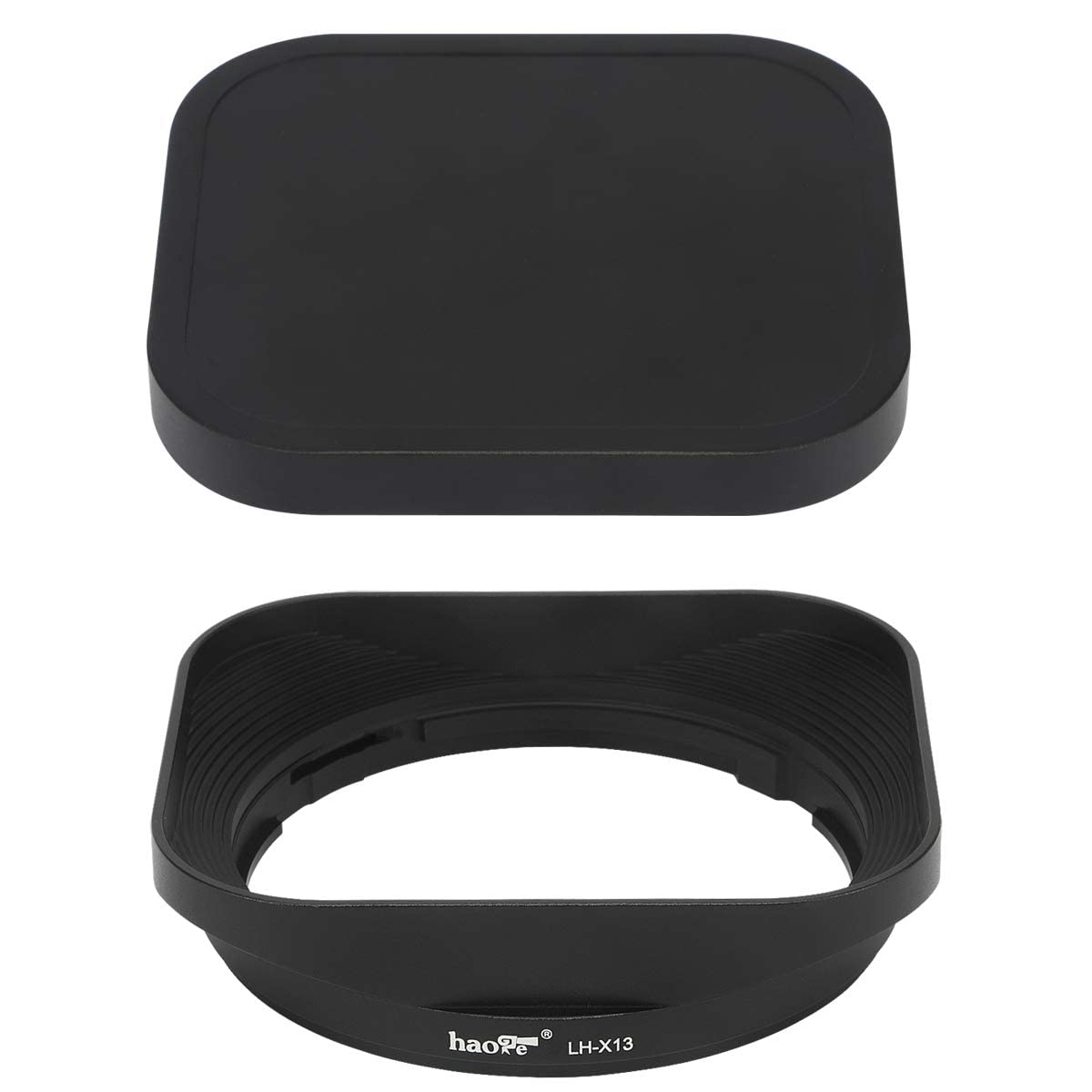 Amazon.com : Haoge XF18-55 Bayonet Square Metal Lens Hood and Cap