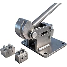 Industrial Bench Chain Breaker, Single Row Drive Chain Disassembly Tool for Roller Chain Link Removal & Repair