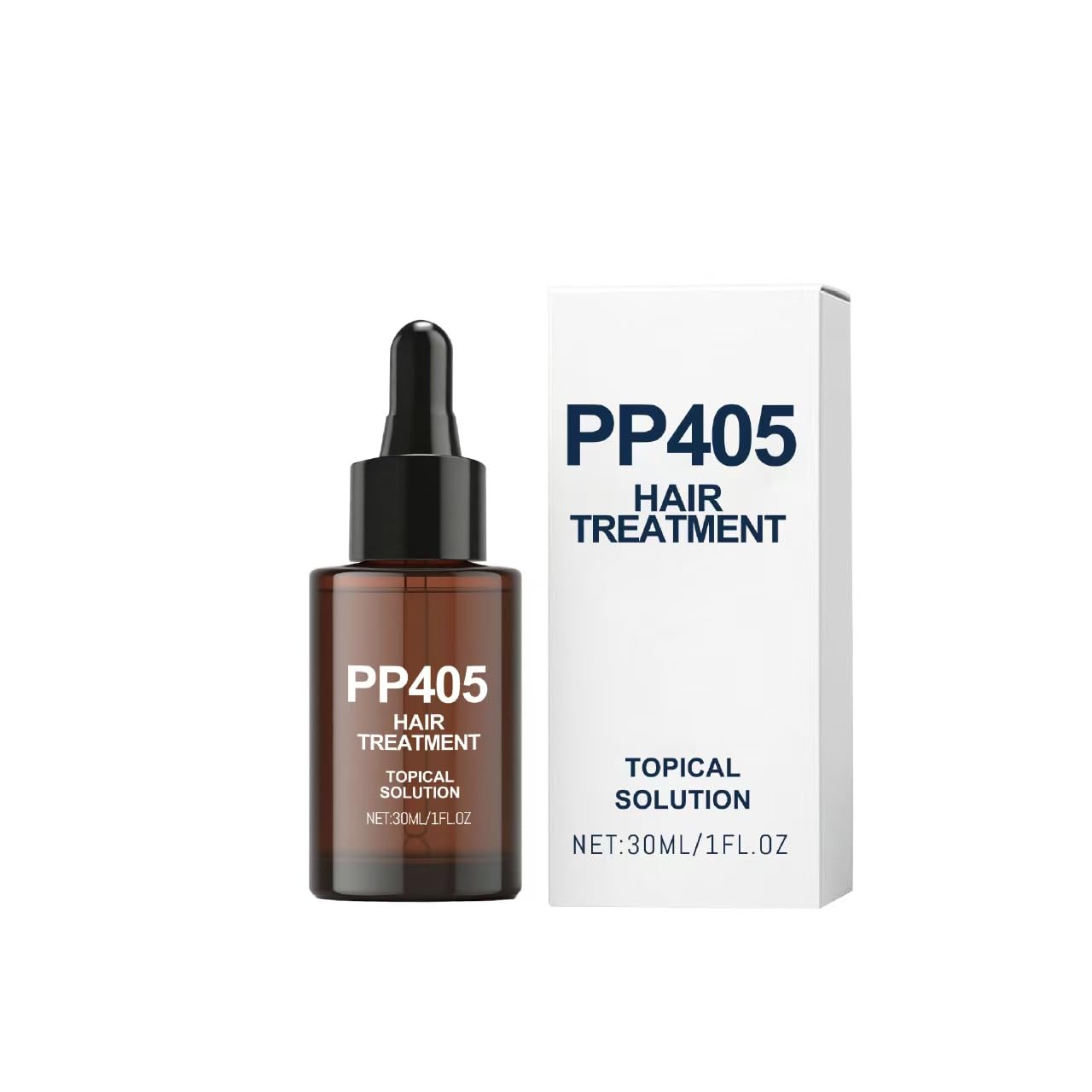 PP405 Hair Treatment, Hair Growth Oil for men women, Anti-Hair Loss Serum for Thinning & Receding Hair, Nourishes Scalp