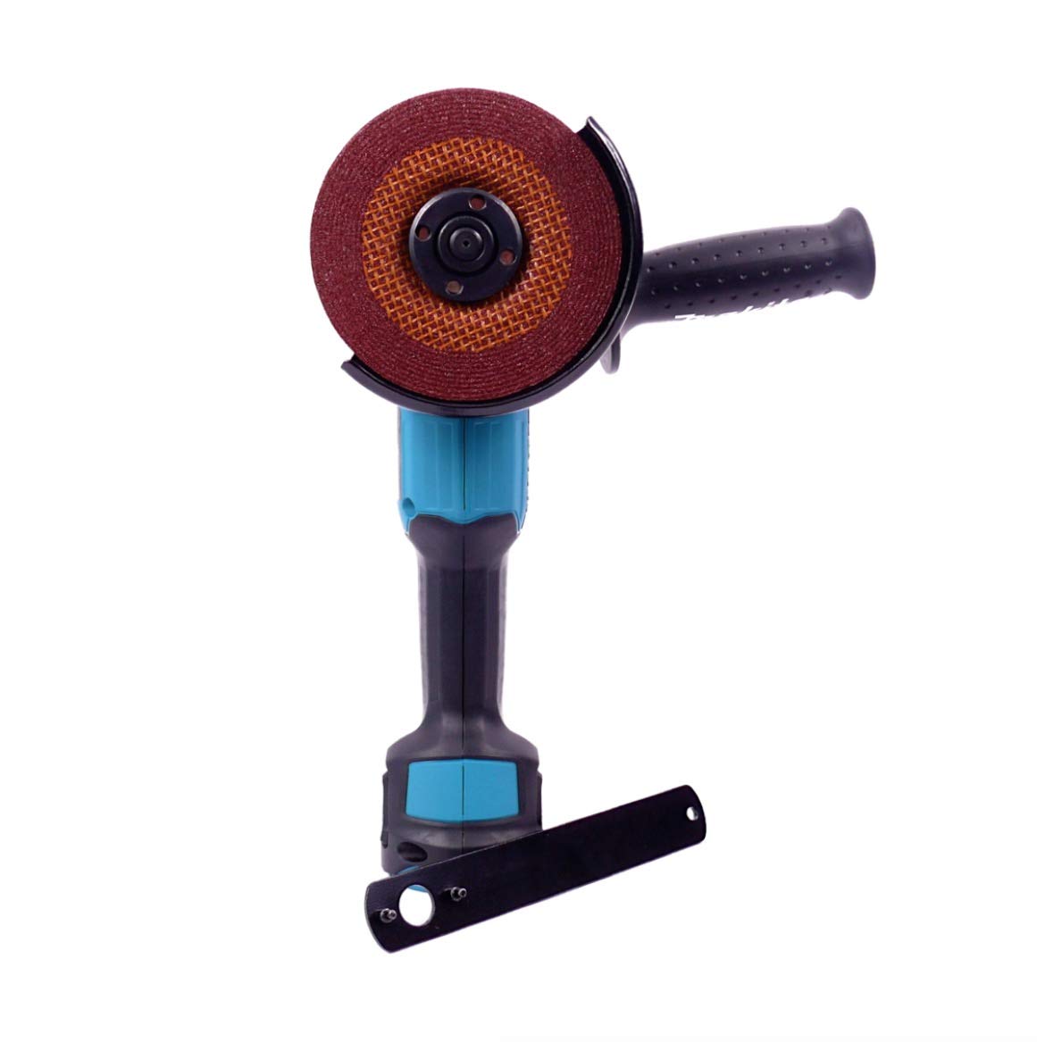 Makita DGA 504 ZE - Amoladora Angular Con Batería (18 V, 125 Mm, Sin Escobillas, Incluye 1 Inserto Para Makpac, Sin Batería, Sin Cargador