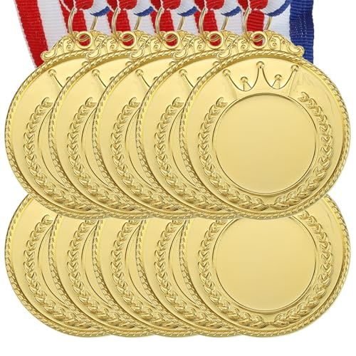 Médailles de récompense vierges pour personnaliser vos prix de compétitions sportives