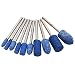 AUTOTOOLHOME 1/8" Shank Abrasive Mounted Stone Grinding Wheel Head Rotary Tool Kit 10pc/Set